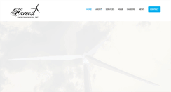 Desktop Screenshot of harvestenergyservices.com